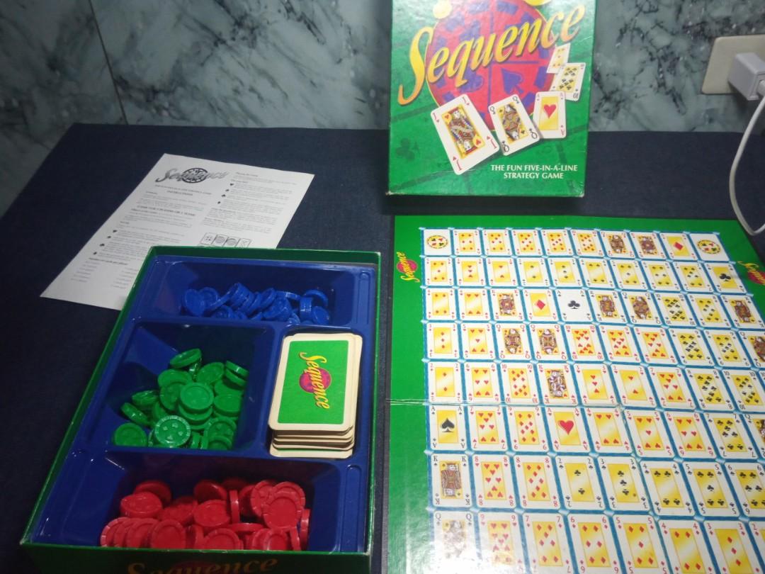Sequence Boardgame, Hobbies & Toys, Toys & Games on Carousell