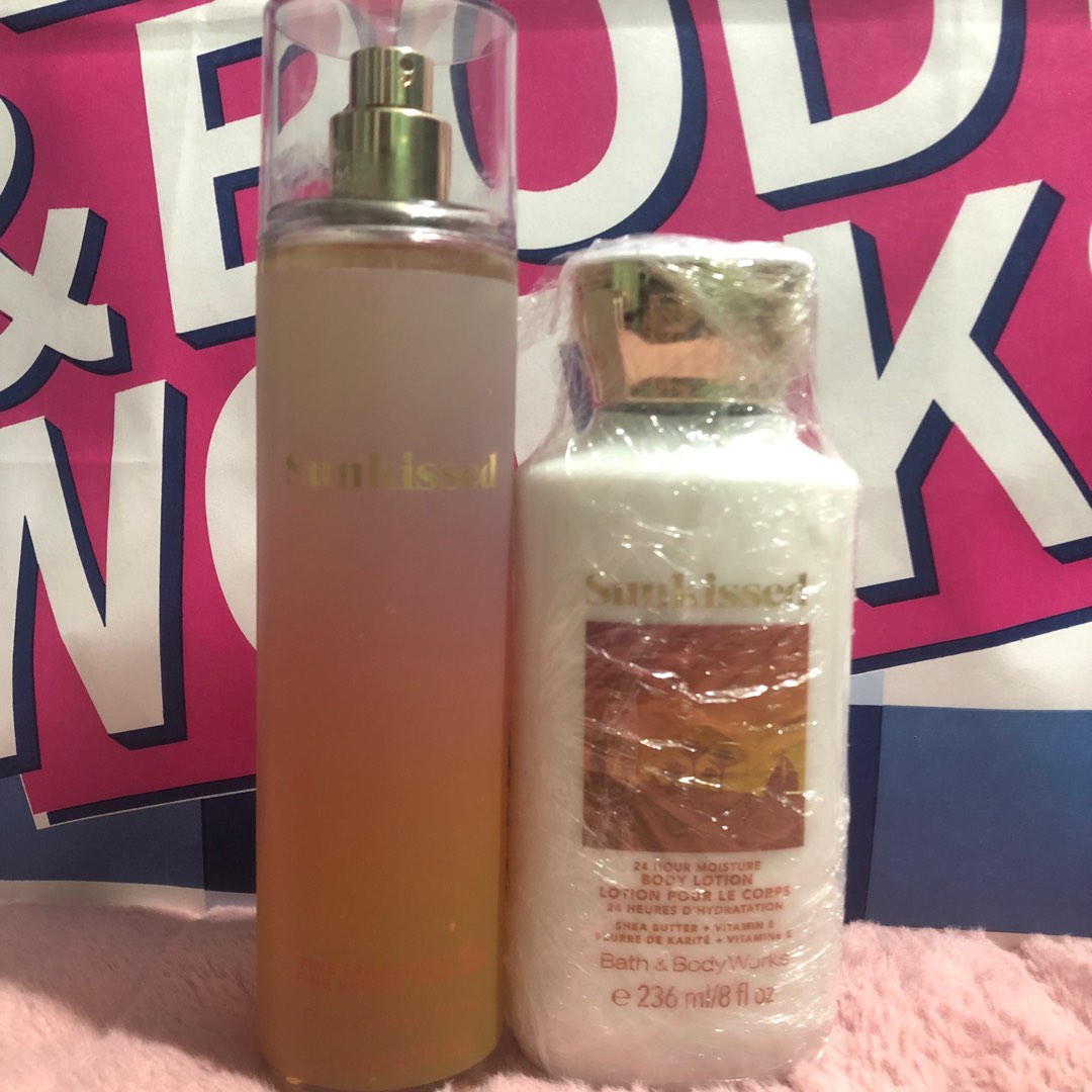 Set Bath and Body Works Sunkissed, Beauty & Personal Care, Bath & Body