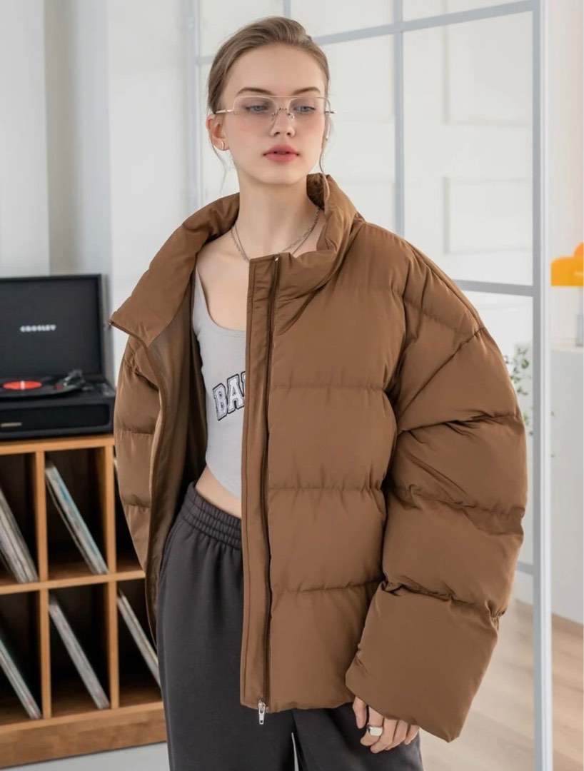 Shein brown jacket clearance
