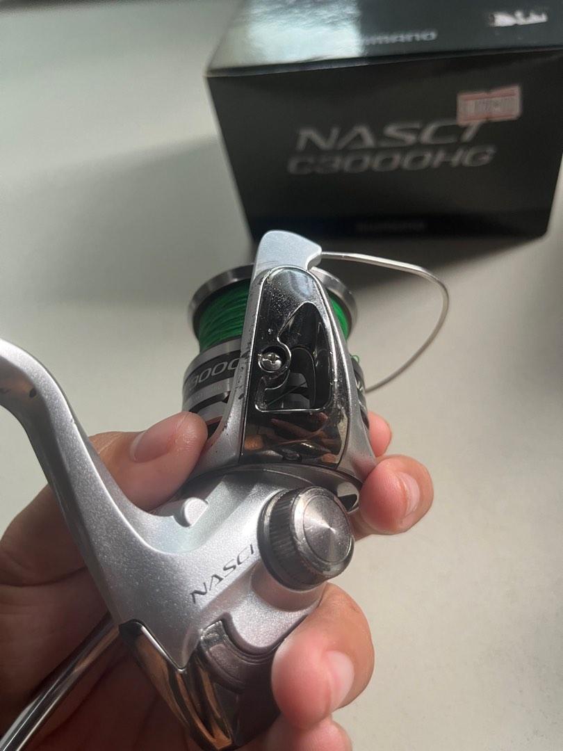 Shimano nasci 3000 HG fishing reel, Sports Equipment, Fishing on Carousell