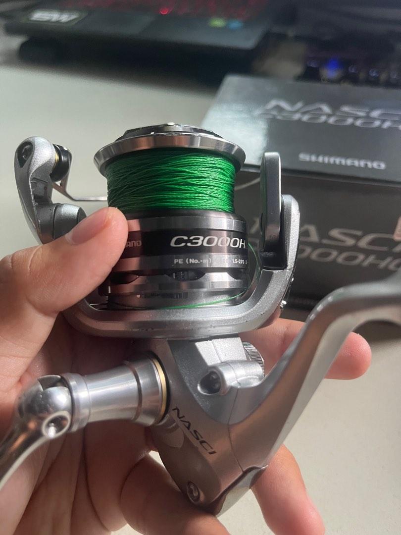 Shimano nasci 3000 HG fishing reel, Sports Equipment, Fishing on Carousell