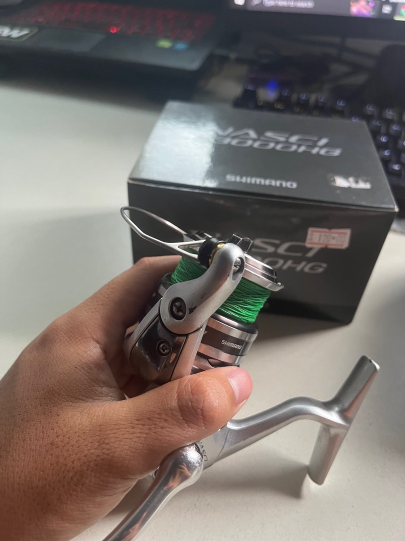 Shimano nasci 3000 HG fishing reel, Sports Equipment, Fishing on Carousell