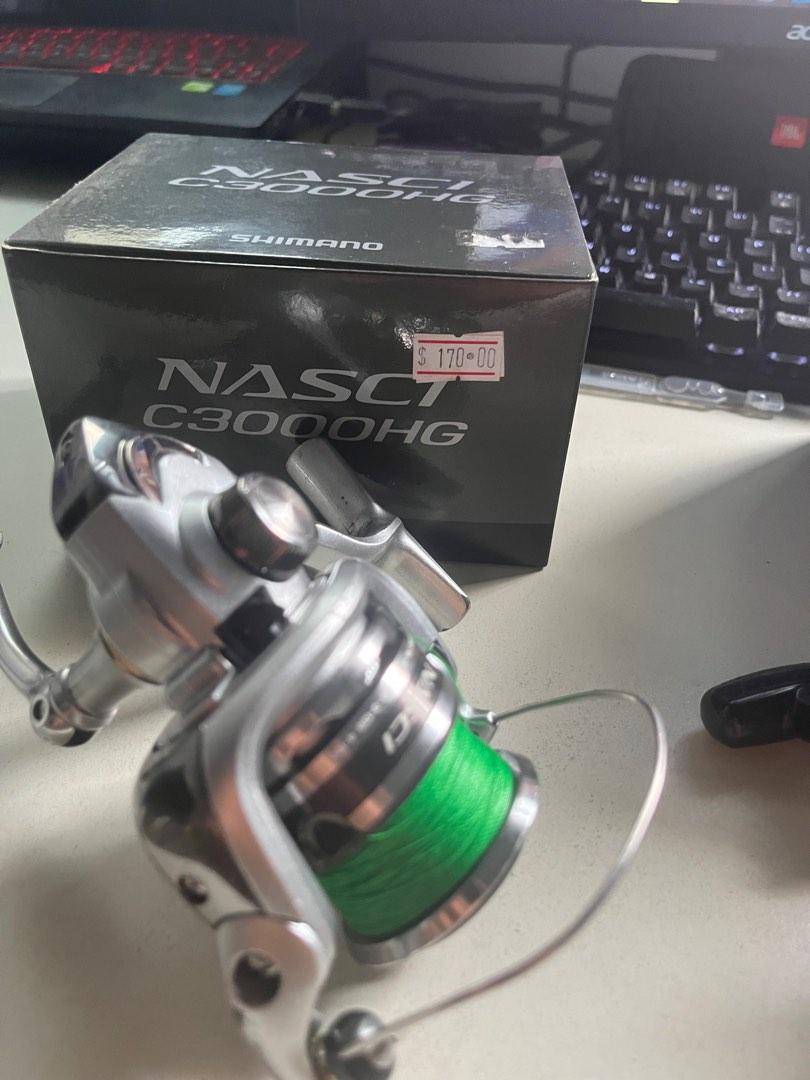Shimano nasci 3000 HG fishing reel, Sports Equipment, Fishing on Carousell
