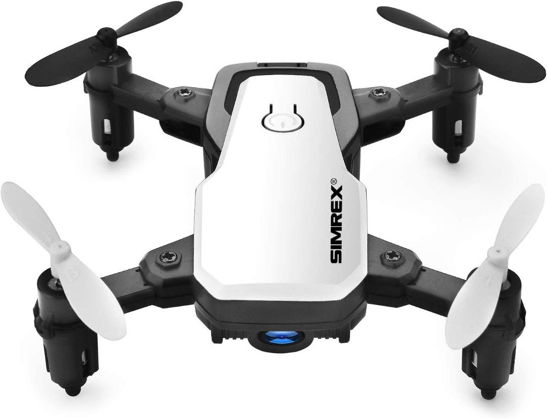 SIMREX X300C Mini Drone with Camera WIFI HD FPV Foldable RC Quadcopter ...