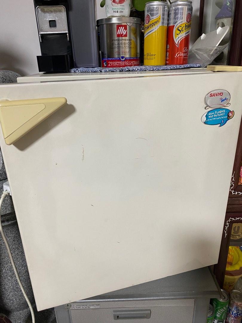 Small refrigerator & with mini freezer compartment, TV & Home