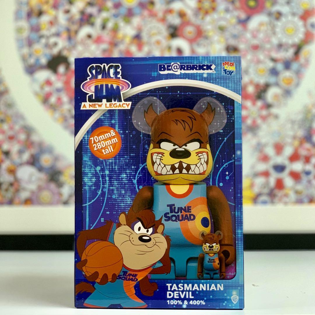 SPACE JAM 2 TASMANIAN DEVIL BEARBRICK 100% & 400%, 興趣及遊戲