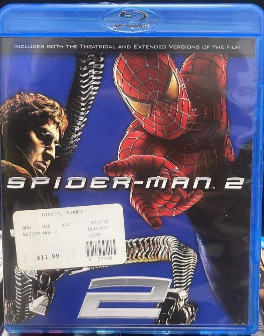 SPIDERMAN 2 BLU-RAY (Category: PlayStation) located in Liliw. Submitted by ggrosz (Listing ID 1186821294, Image 1). Description: SPIDERMAN 2 BLU-RAY NO SCRATCHES ON THE DISC. I AM OPEN TO CONSIDERING ALL PRICE OFFERS. .