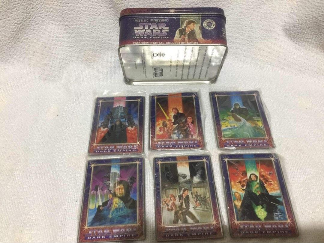 Star Wars Dark Empire Embossed Metal Collector Cards Sealed