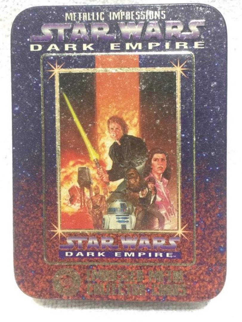 Autographed Star Wars DARK EMPIRE Embossed Metal Collector Cards 1