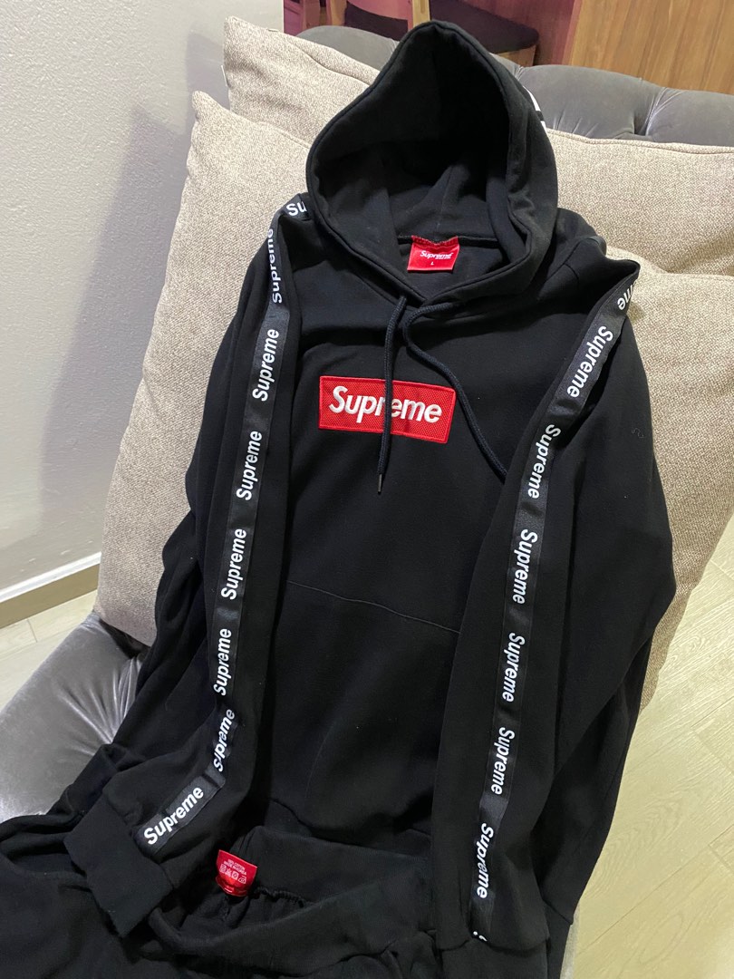 Supreme hoodie hot sale and pants