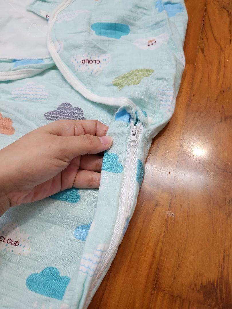 Swaddle with velcro and zip, Babies & Kids, Babies & Kids Fashion on