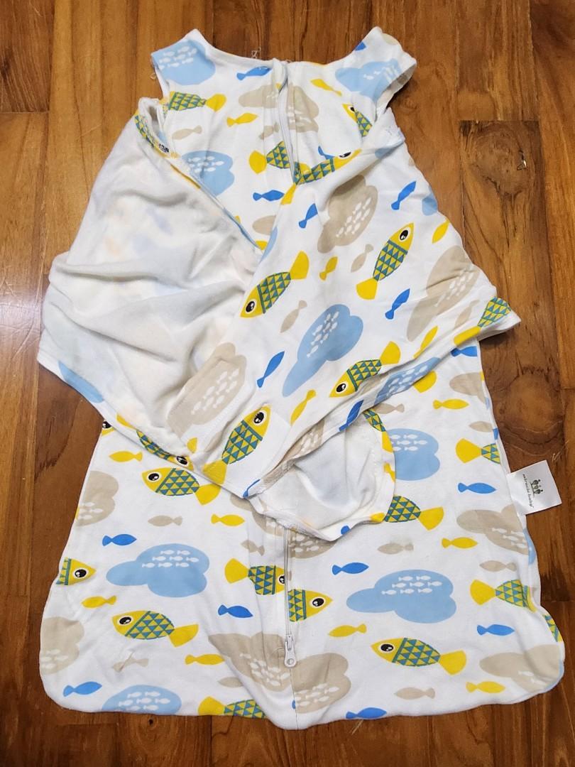 Swaddle with velcro and zip, Babies & Kids, Babies & Kids Fashion on