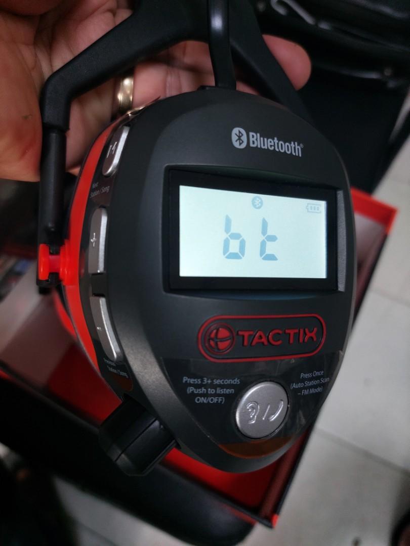Tactix bluetooth headphone, Audio, Headphones & Headsets on Carousell