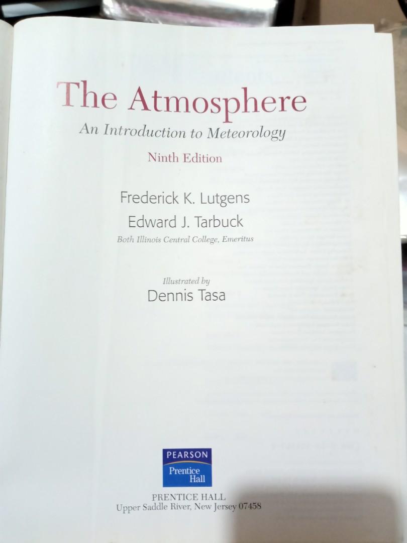 The Atmosphere by Tarbuck (Category: Storybooks) located in Rodriguez. Submitted by fastdog.938590 (Listing ID 1186754037, Image 2). Description: ninth edition complete pages glossy and colored pages hardbound.