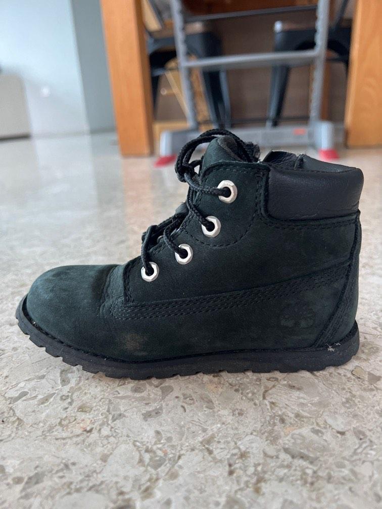 All black new arrivals timberlands kids