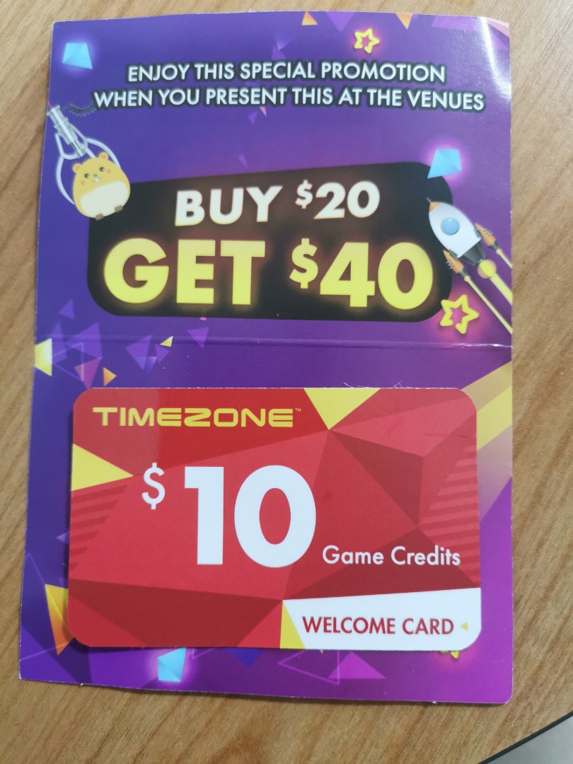 Timezone, Tickets & Vouchers, Store Credits on Carousell