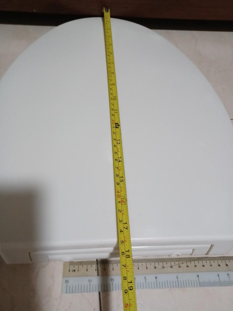 Toilet bowl seats in white, Furniture & Home Living, Bathroom & Kitchen