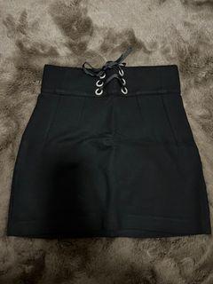 TOPSHOP Mini Skirt Black