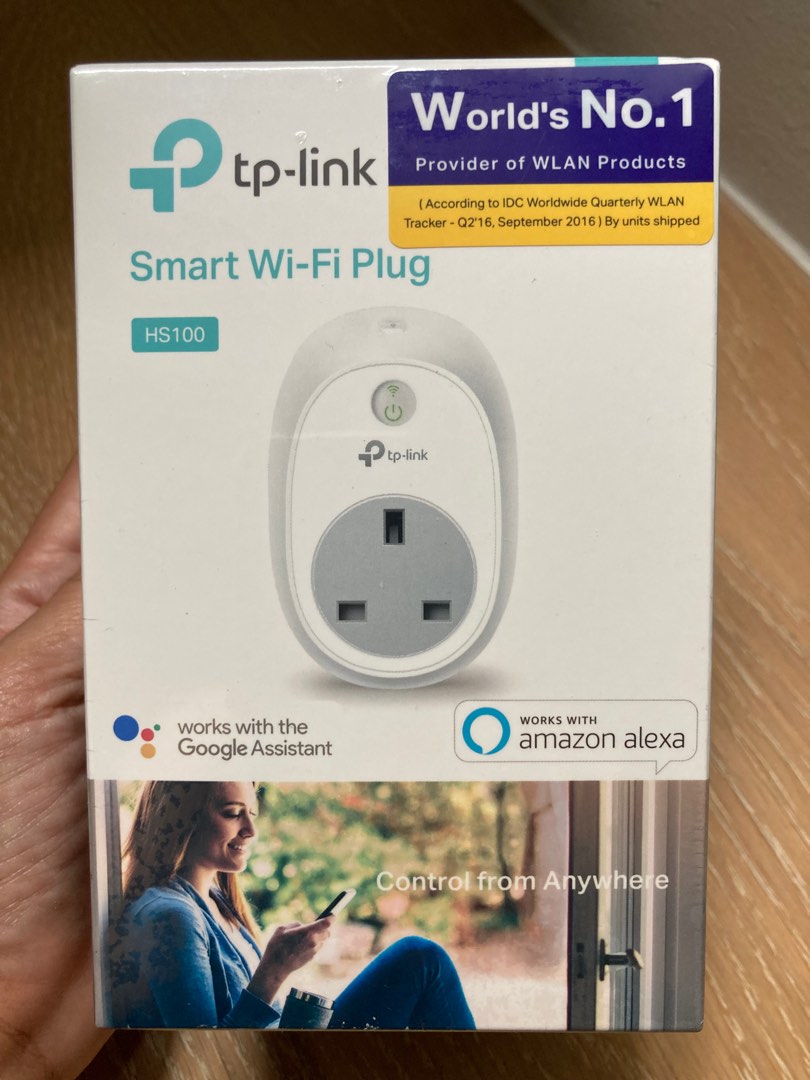 TP-Link Smart Plug Mini, aucun concentrateur requis, Wi-Fi, fonctionne avec Alexa et l'assistant Google, contrôlez vos appareils de partout, n'utilise qu'une prise (HS105 TP-Link Smart Plug Mini, aucun concentrateur requis, Wi-Fi, fonctionne avec Alexa et l'assistant Google, contrôlez vos appareils de partout, n'utilise qu'une prise (HS105