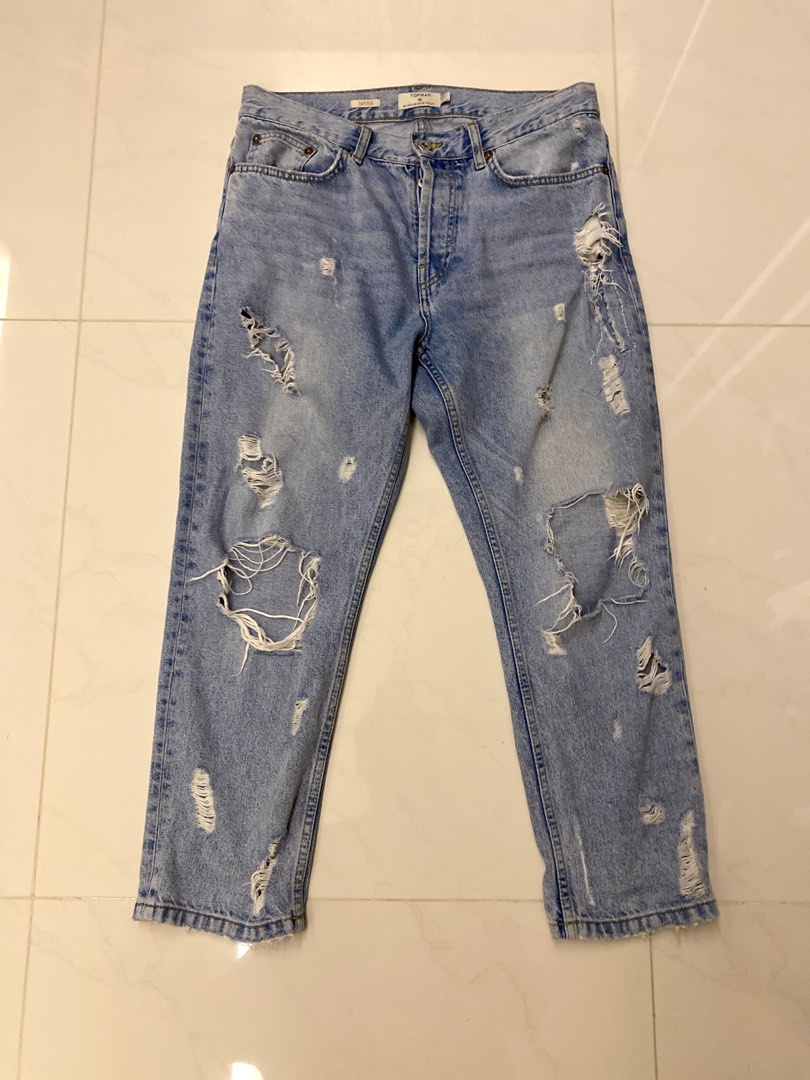 TOPMAN Jeans, Men's Fashion, Bottoms, Jeans on Carousell