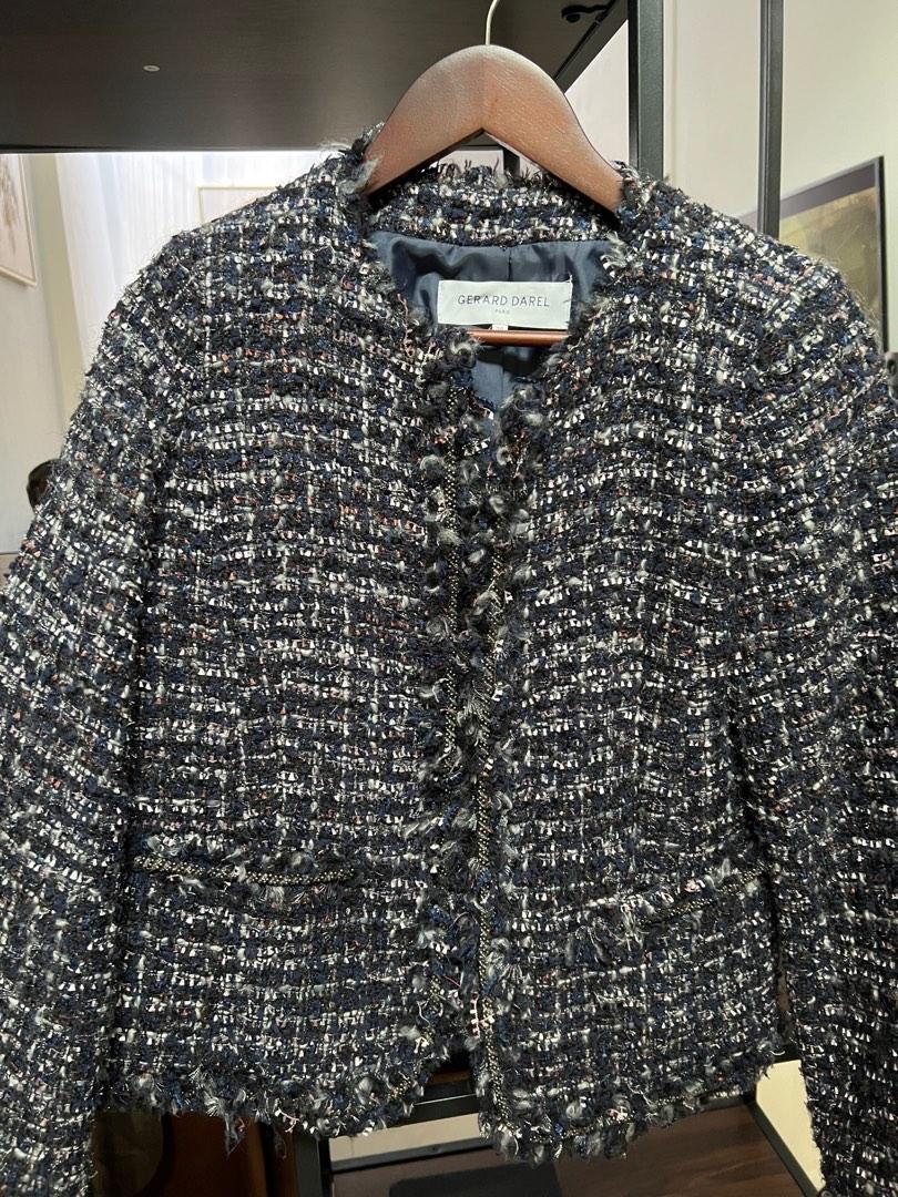 Gerard darel cheap tweed jacket