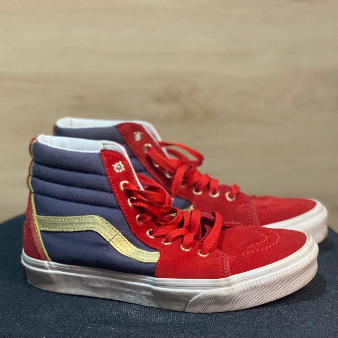 Captain marvel vans deals size 11