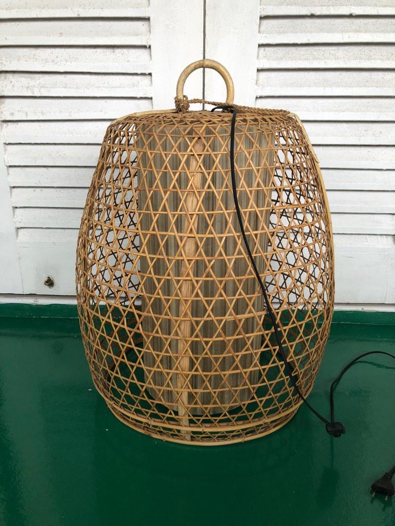 Vintage hanging light/floor lamp, Furniture & Home Living, Lighting