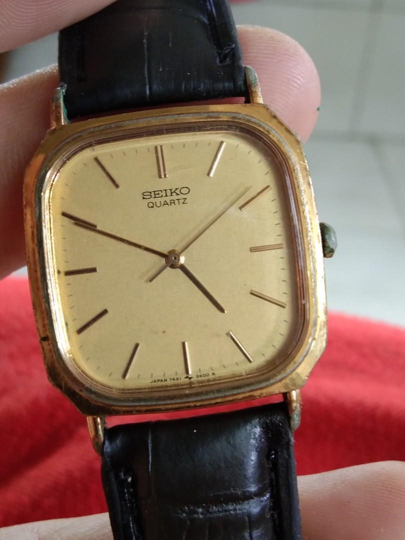 Vintage Seiko gent watch Japan, Men's Fashion, Watches & Accessories,  Watches on Carousell