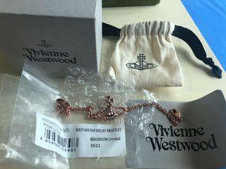 Vivienne Westwood Anglo Bracelet - Gold-Tone Metal Charm