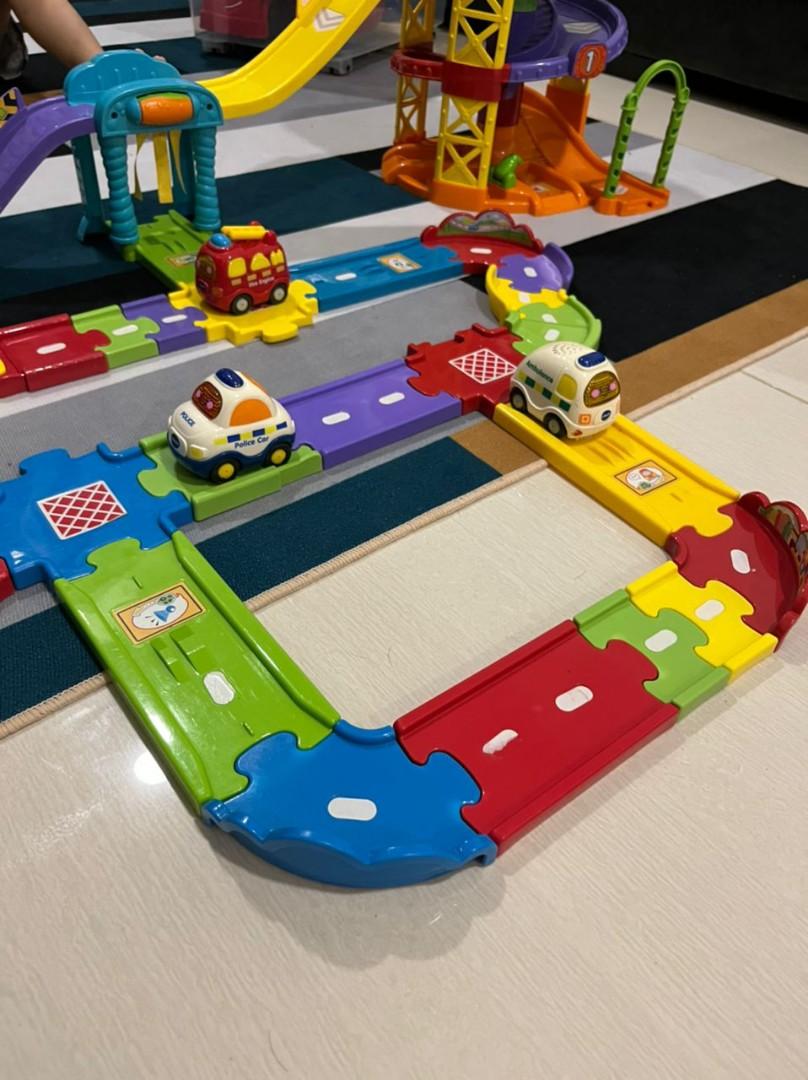Vtech Car Wash Set + Deluxe Set, Hobbies & Toys, Toys & Games on Carousell