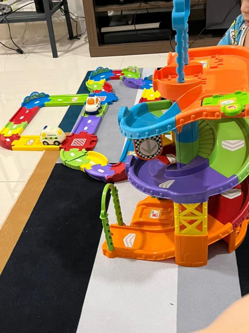 Vtech Car Wash Set + Deluxe Set, Hobbies & Toys, Toys & Games on Carousell