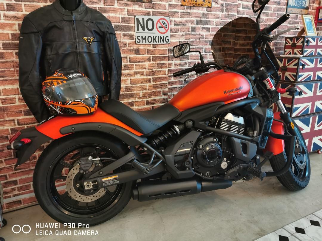Kawasaki vulcan outlet 650 orange