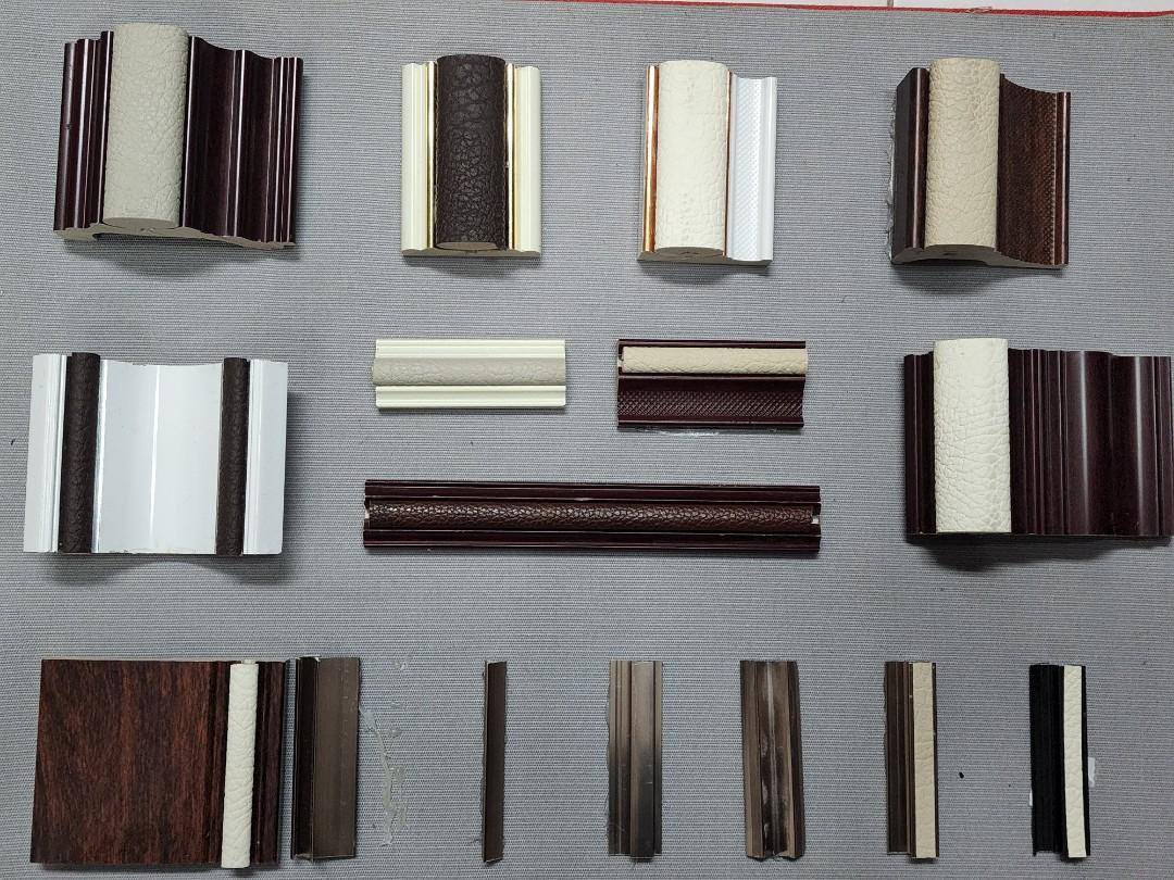 Wall ceiling cladding framing cornice (Category: Wall Decor) located in Makati City. Submitted by jenelynanisco (Listing ID 1186800308, Image 2). Description: 3mtrs long different width sizes different designs and color pvc calcium silicate materials strong durable best quality luxurious design.