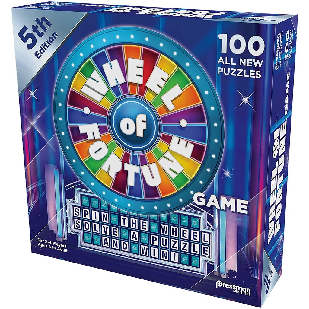 Wheel of Fortune Game: 5th Edition - Spin The Wheel, Solve A Puzzle ...