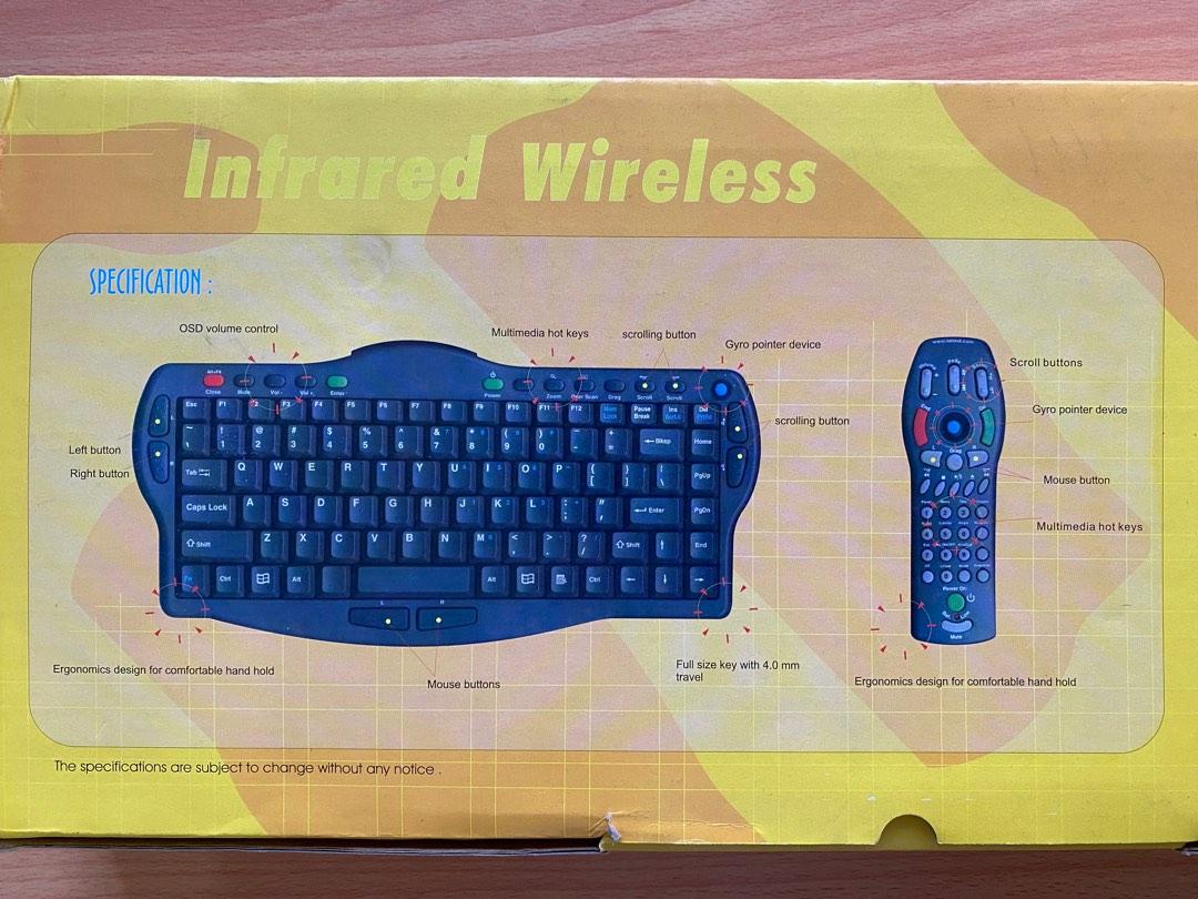 Wireless Keyboard + Remote Control, Computers & Tech, Parts & Accessories, Computer Keyboard on ...