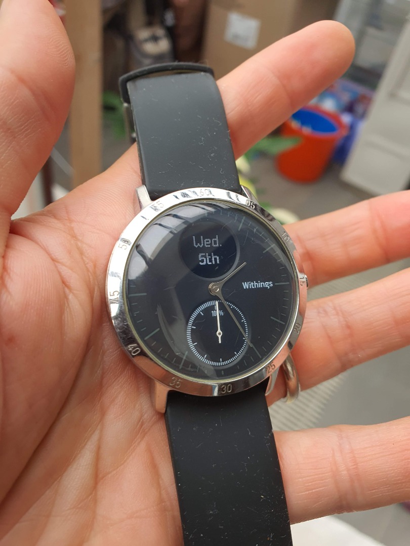 Withings steel new arrivals hr stopwatch