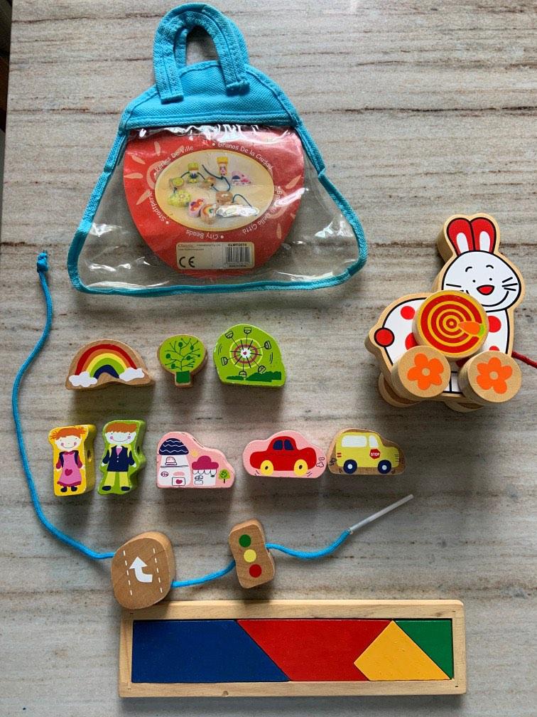 Wooden toys take all for 3