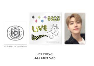 WTS NCT JAEMIN JENO SMTOWN AR TATTOO STICKER SET