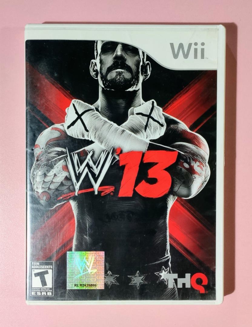 WWE '13 [WII Game] [NTSC / ENGLISH Language] [CIB / Complete in Box