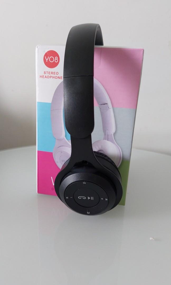 YO8 Stereo Wireless Headphone, Audio, Headphones & Headsets on Carousell