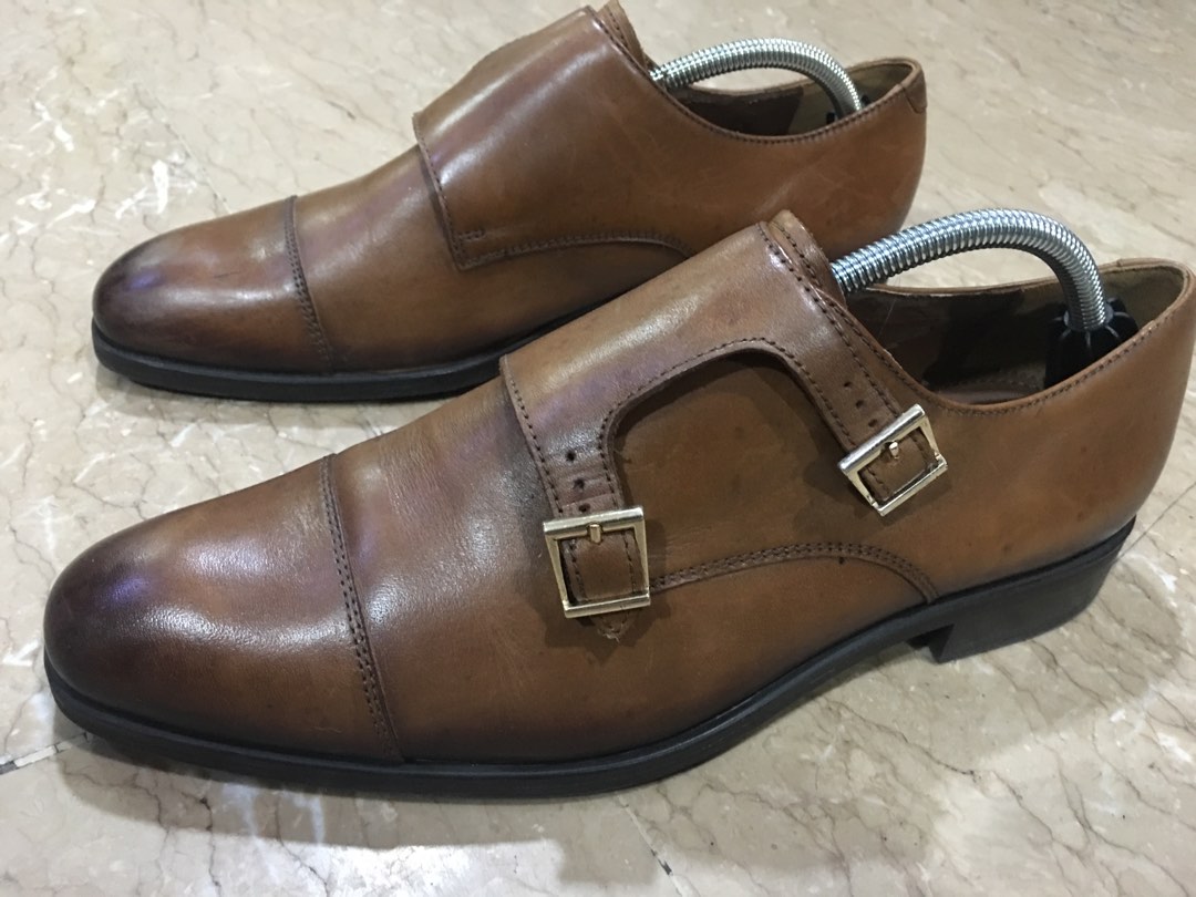 Zara Man double wingtip, Men's Fashion, Footwear, Dress Shoes on Carousell