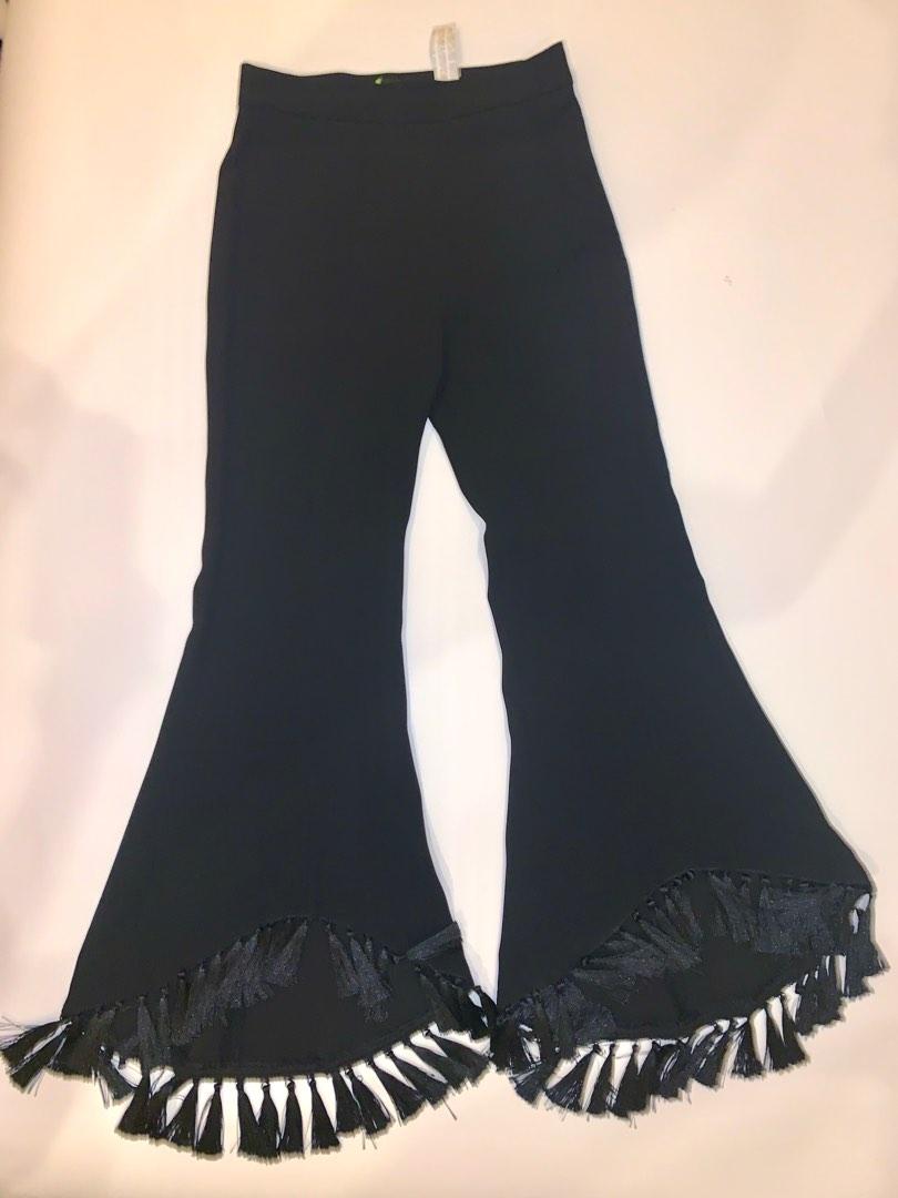 Tassel pants shop zara