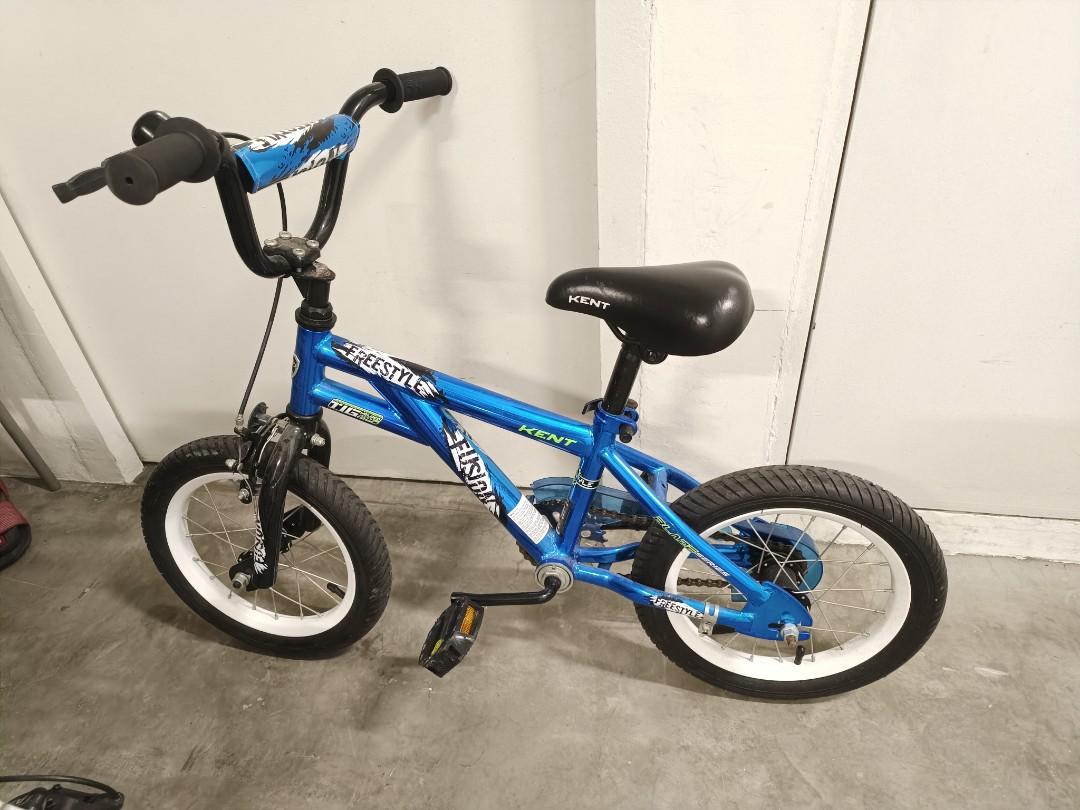 14 Inch Kids Bicycle, wheels can be added back for training purpose ...