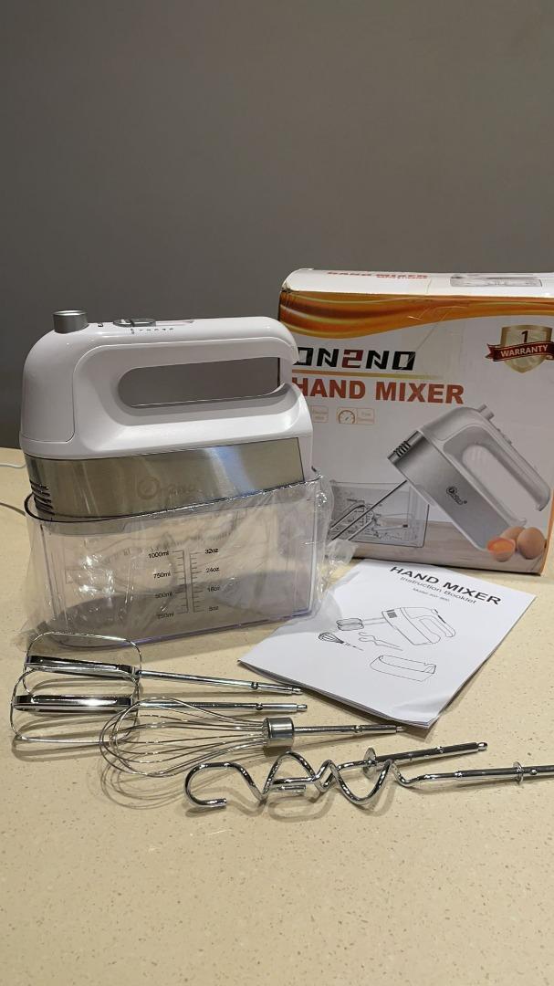 ON2NO Hand Mixer Electric 450W Power Handheld Mixer with Turbo