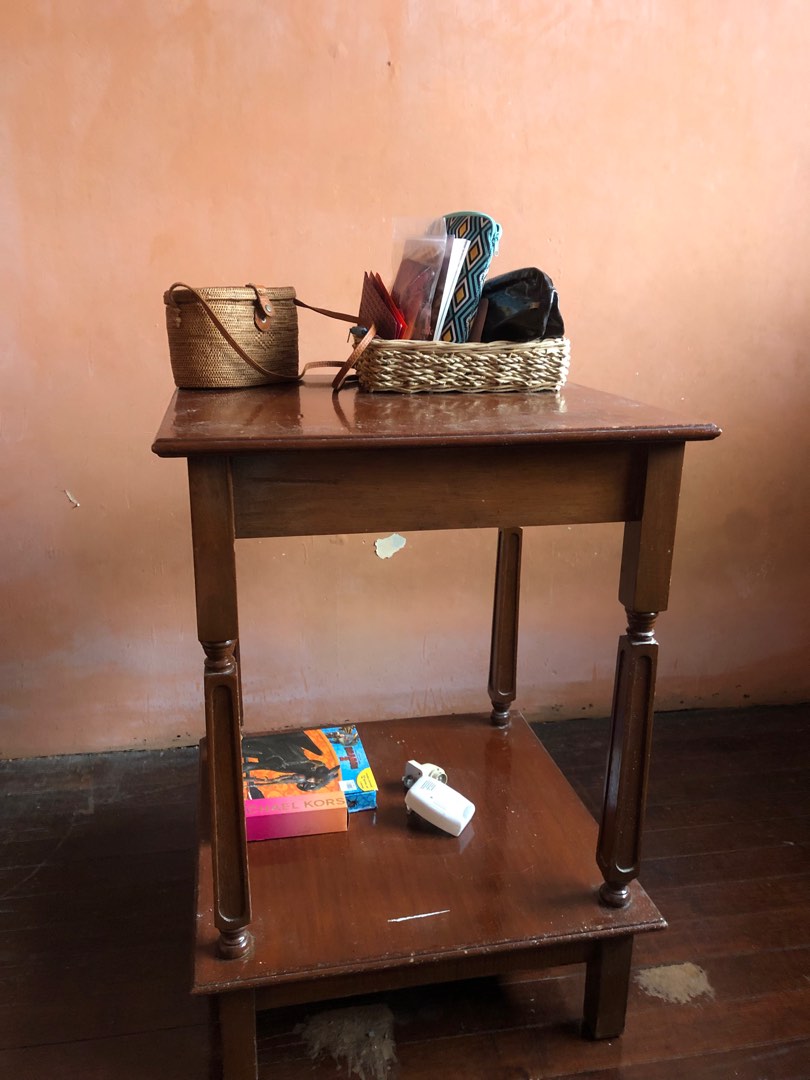 2 Layer Narra Table, Furniture & Home Living, Furniture, Tables & Sets ...