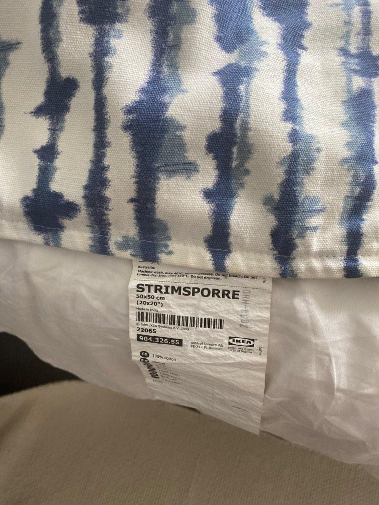 2x STRIMSPORRE ikea pillow cases, Furniture & Home Living, Bedding