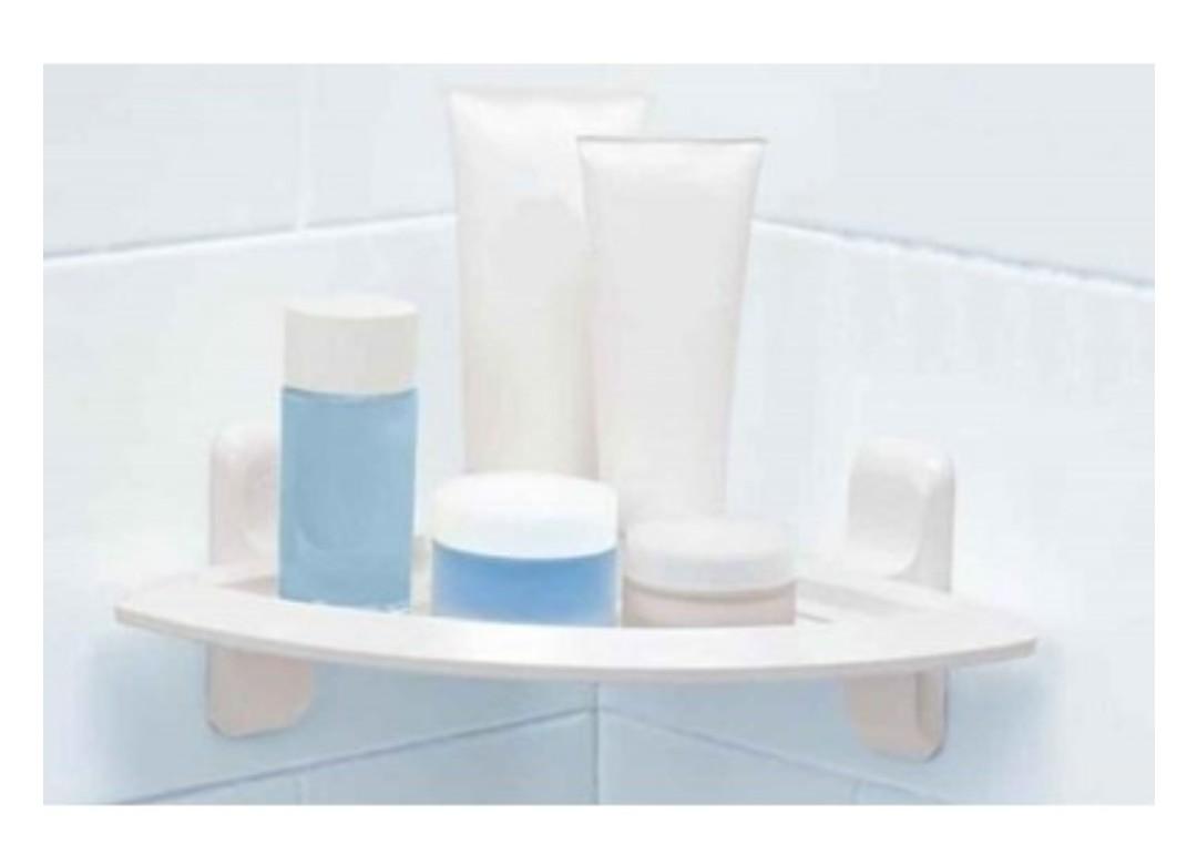 3M COMMAND CORNER SHELF (for bathroom, living room, office etc