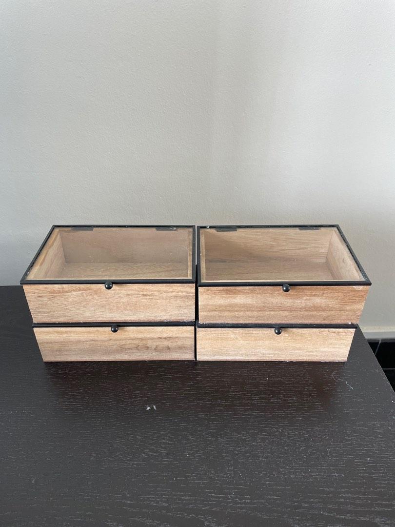 4 Hooga Storage Boxes, Furniture & Home Living, Home Improvement