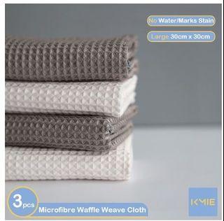 readystock) kimteny 12 Pack Kitchen Cloth Dish Towels, Premium