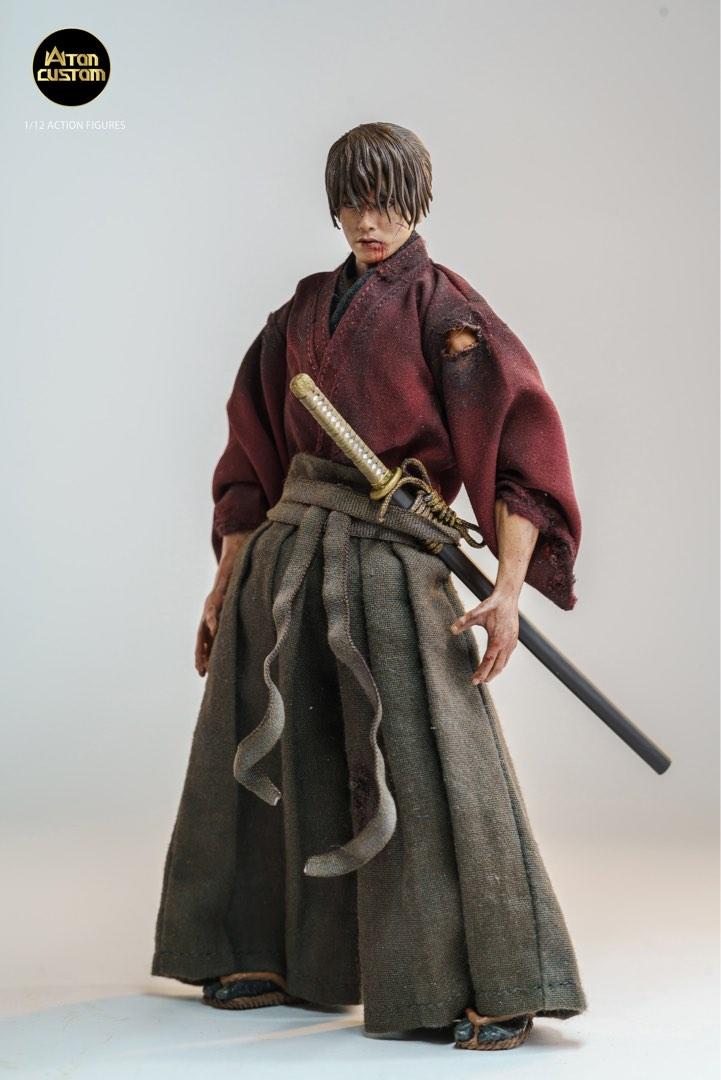 預訂1/12 Aton Custom 浪客劍心真人電影版佐藤健action figure